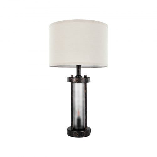 Table Lamps Set of 2, Dimmable Farmhouse Bedside Nightstand Lamps, Vintage Lamp with LED Bulb and L E415-FGDZDUSBKCTDTR6YT001V1