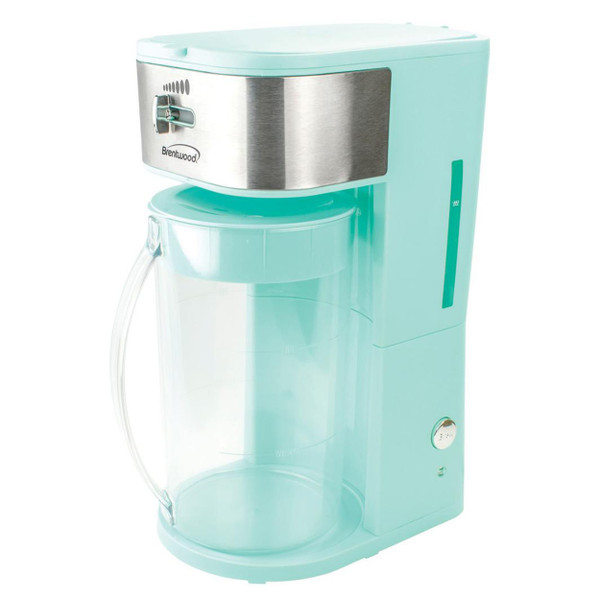 Brentwood Iced Tea and Coffee Maker in Blue with 64 Ounce Pitcher D970-KT-2150BL