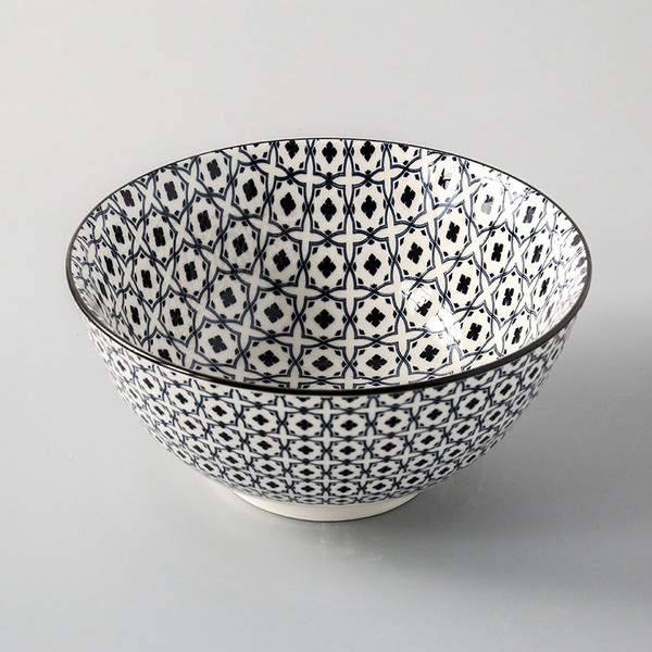 Japanese Style Ceramic Soup Bowl, Large Bowl, Instant Noodle Bowl, Ceramic Bowl For Soup, 8-Inch Ho Q119-CJCJ1107414