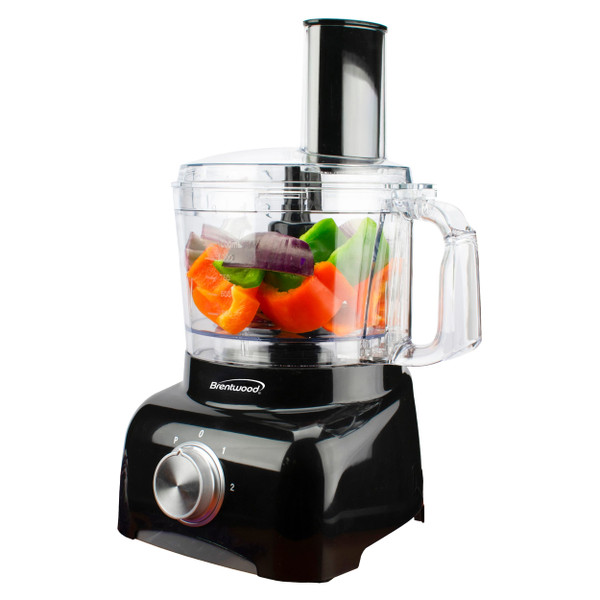 Brentwood 5 Cup Food Processor in Black D970-FP-585BK