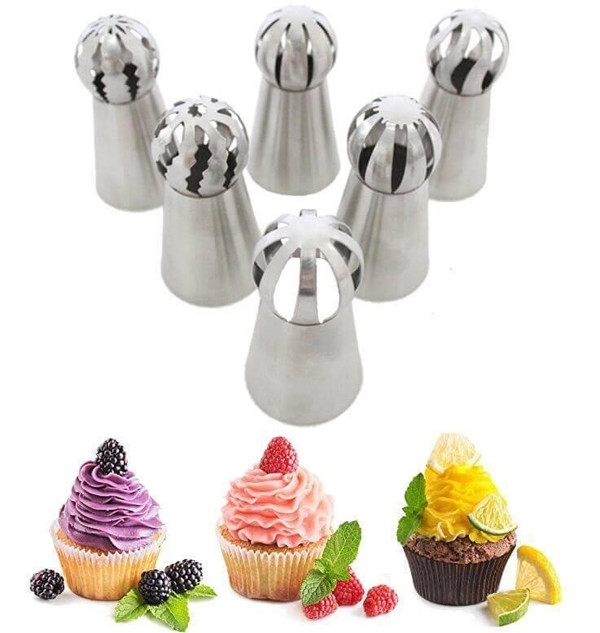 Quantity: 6pcs - 7Pcs / 8pcs /13 pcs  Russian Piping Set Q119-CJJJCFCJ00069-6pcs