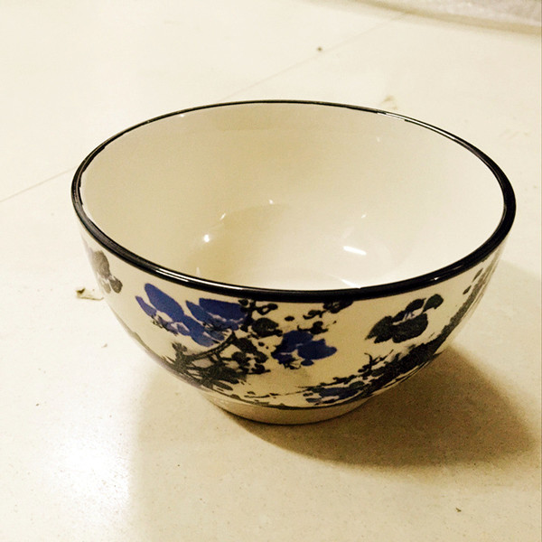 Retro Plum Blossom Household Ceramic Bowl Q119-CJCJ1107481
