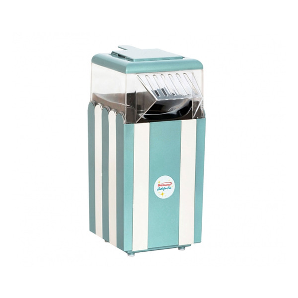 Brentwood Classic Striped 8 Cup Hot Air Popcorn Maker in Blue D970-PC-488BL