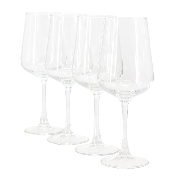 Gibson Home Belinni 4 Piece 15.4 Ounce Classic Wine Glass Set D970-140480.04