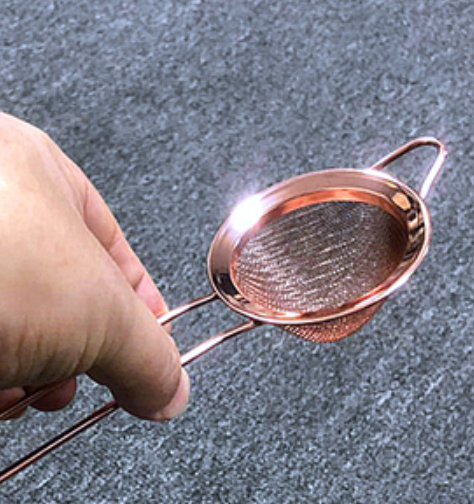 Size: 7x20cm, style: Rose gold - A twill oil grid kitchen oil filter strainer fishing Soybean Milk  Q119-CJJJCFCJ00188-7x20cm-Rose gold