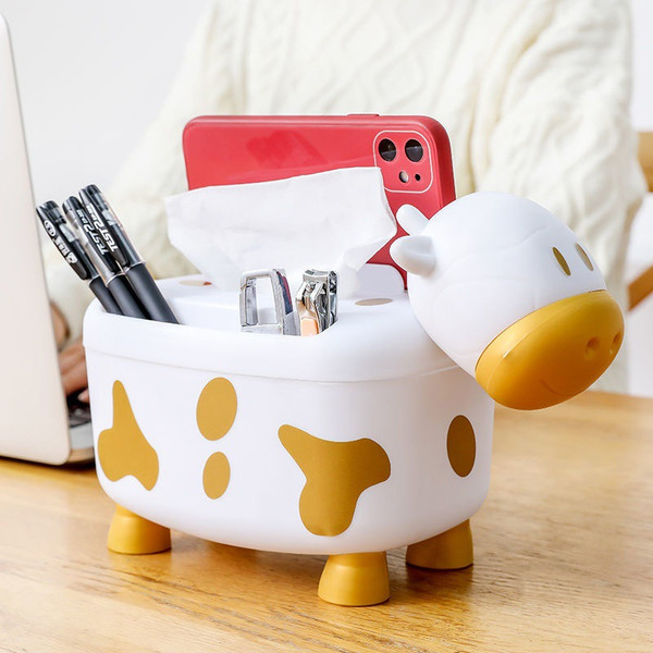 Household Small Cow Tissue Storage Box Q119-CJCJ1078755