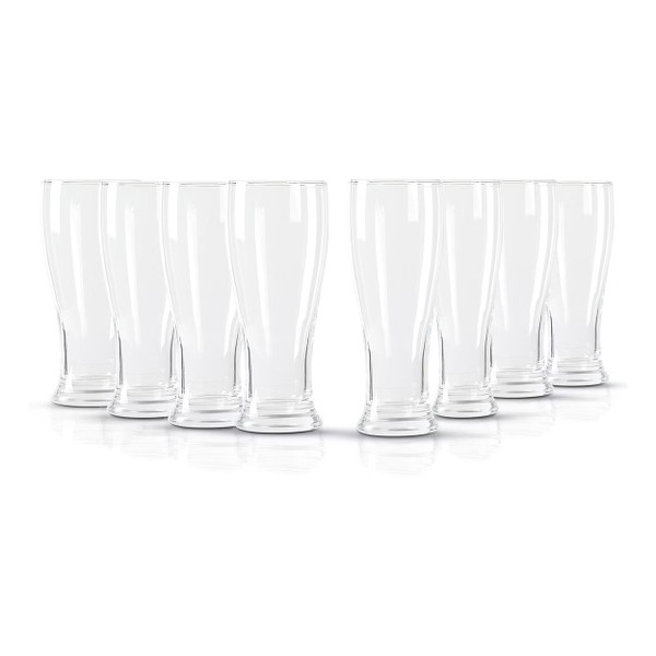 Gibson Home Callum 8 Piece 15.6 Ounce Tall Pub Glass Set in Clear D970-142781.08