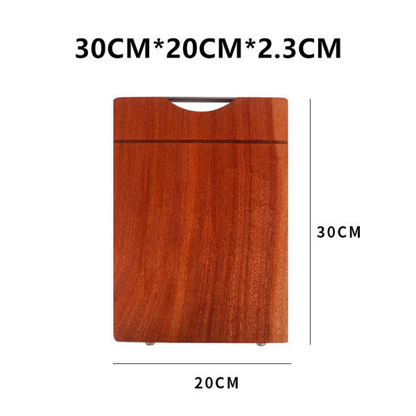 Size: 30X20X2.3cm - Ebony cutting board Q119-CJJJCFCJ01738-30X20X2.3cm