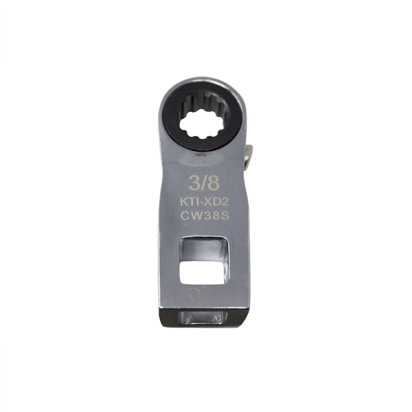 K Tool International Ratcheting Crowfoot Wrench 3/8 Inch 3/8 Inch Drive T398-KTIXD2CW38S
