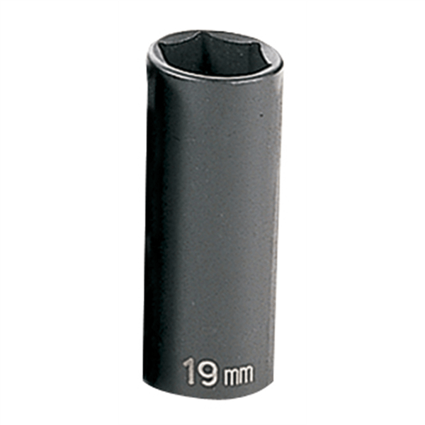 Grey Pneumatic 3/8" Drive x 19mm Deep Socket T398-GRE1019MD