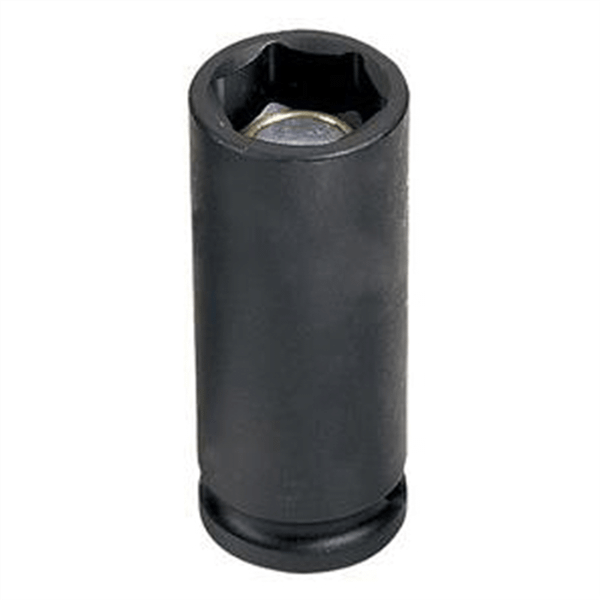 Grey Pneumatic 3/8" Drive x 13mm Magnetic Deep Socket T398-GRE1013MDG