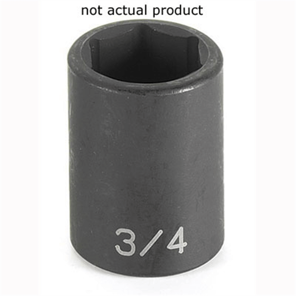 Grey Pneumatic 1/2" Drive x 1-9/16" Standard Socket T398-GRE2050R