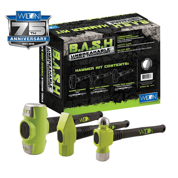 Wilton BASH 3-PC MECHANICS HAMMER KIT T398-WIL11111