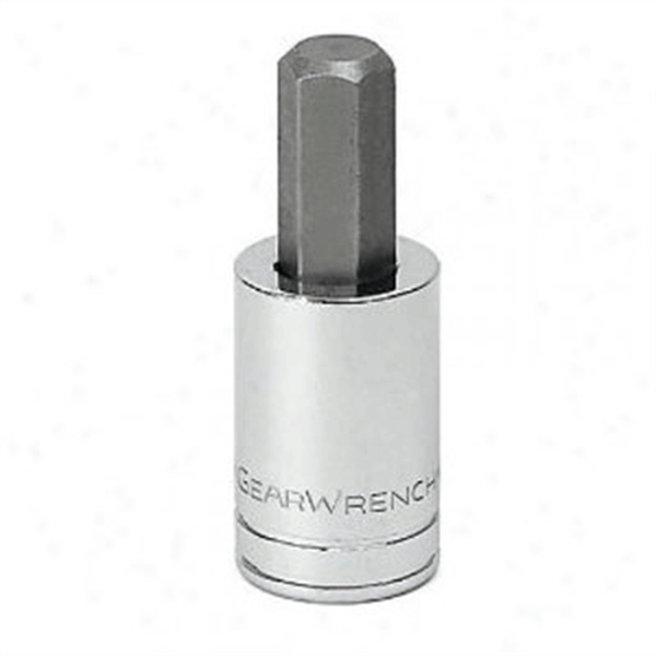 GearWrench 3/8 Inch Drive Hex Bit SAE Socket 3/16 Inch T398-KDT80417