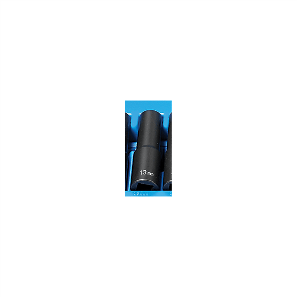 Grey Pneumatic 1/2" Drive x 13mm Deep - 12 Point Socket T398-GRE2113MD