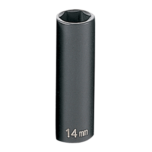 Grey Pneumatic 3/8" Drive x 14mm Deep Socket T398-GRE1014MD
