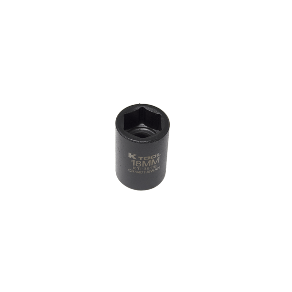 K Tool International Socket Impact 18mm 1/2 in. Dr T398-KTI38118