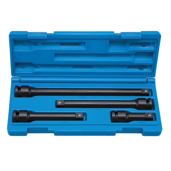 Grey Pneumatic 1/2" Drive 4 Piece Impact Extension Set T398-GRE2204E