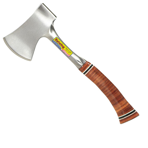 Estwing 12" Sportsman's Axe - Leather Grip & Nylon Sheath M119-E14A