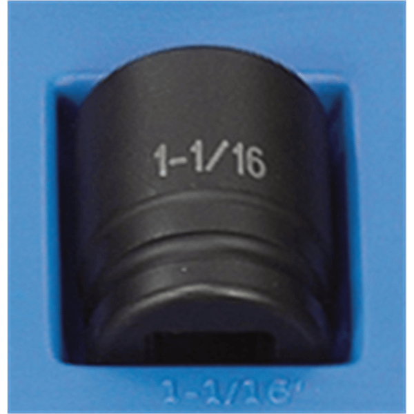 Grey Pneumatic 3/4" Drive x 1-1/16" Standard Socket T398-GRE3034R