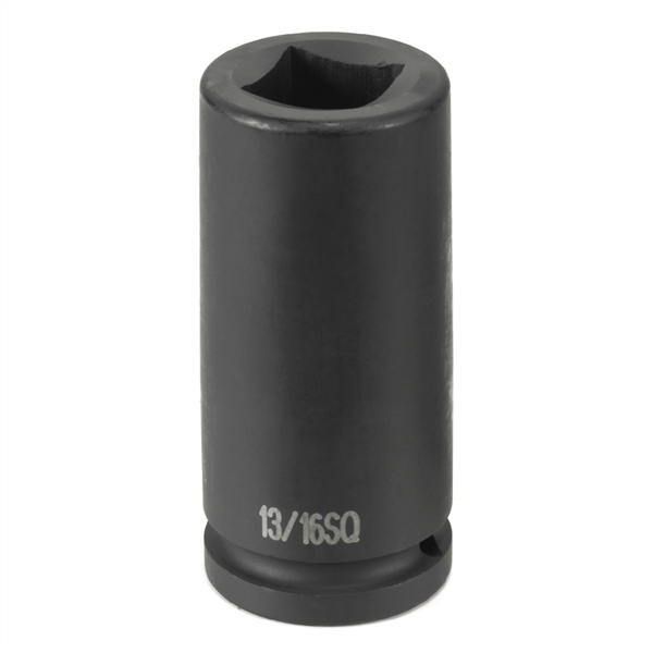 Grey Pneumatic 3/4" Drive x 13/16" Deep Square - 4 Point Socket T398-GRE3313SL