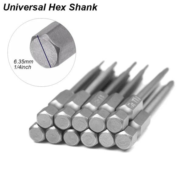 Color: army green - Hex Allen Wrench Bit Set Metric Imperial SAE Screwdriver Electric Power Drill A F640-12000036374510039