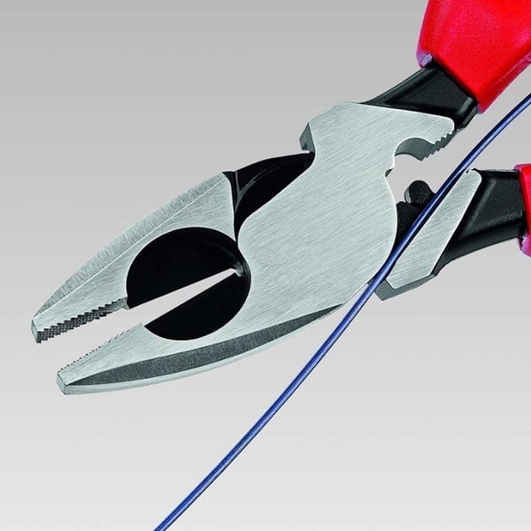 Knipex High Leverage Linemans Pliers New England Fish Tape Puller Crimper M119-0911240SBA
