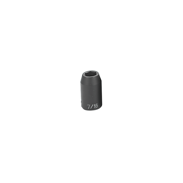 Grey Pneumatic 1/2" Drive x 7/16" Standard Socket T398-GRE2014R