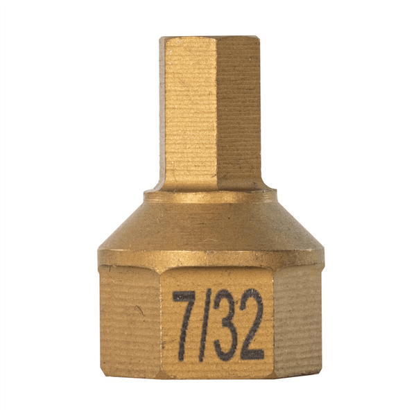 Mayhew 7/32" SAE Hex Dual Drive Bit, 7/16" Drive T398-MAY16125