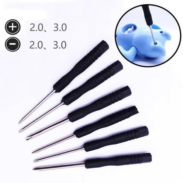 10Pcs Portable Small Mini Slotted Cross Phone Repair Tool 2mm 3mm Steel Disassembly Screwdriver tues Y829-1393772448184336397