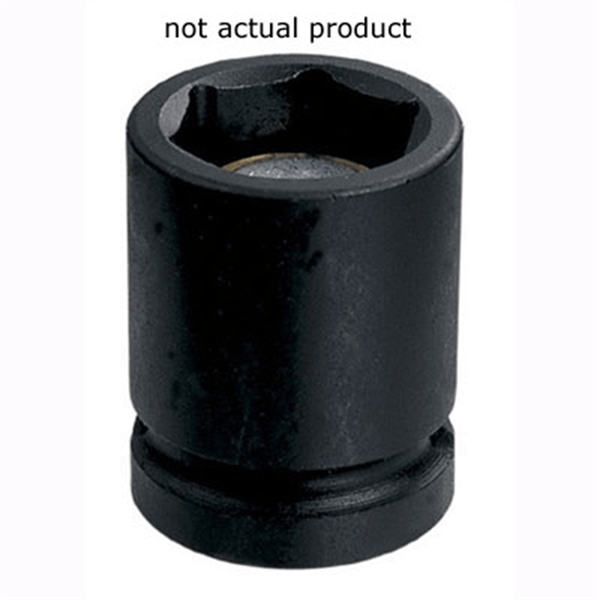 Grey Pneumatic 3/8" Drive x 1/4" Magnetic Standard Socket T398-GRE1008RG