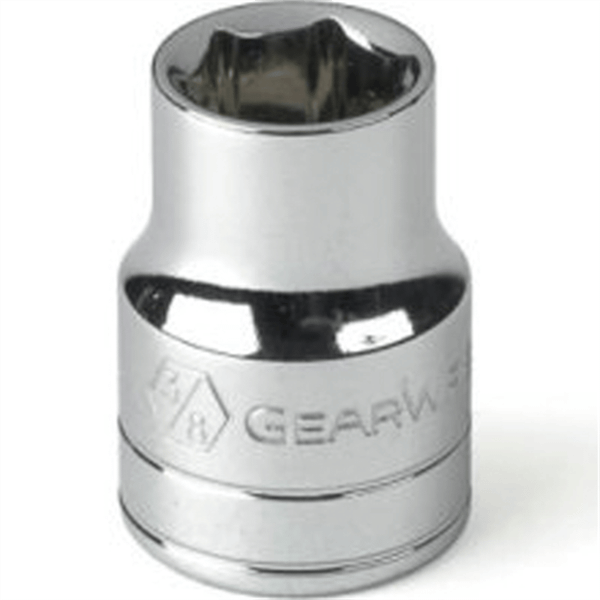 GearWrench 1/4 Inch Drive 6 Point Standard SAE Socket 7/16 Inch T398-KDT80112