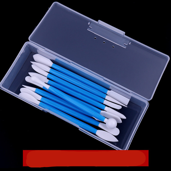 Color: 9piece set and tool kit - Ultra-light Clay Soft Clay Plasticine Clay Embossing Tool Q119-CJSD117360414NM