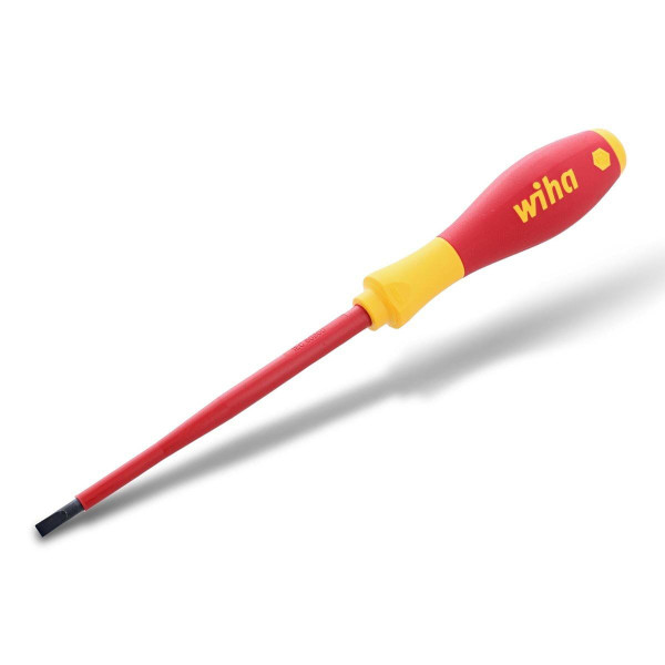 Wiha Insulated SoftFinish Slotted Screwdriver 4.5mm (3/16") x 125mm M119-32024