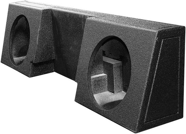QPower "QBOMB" Chevy/GMC Standard Cab '07-'19 Dual 10" Empty Woofer Box M119-QBGMC102007SCAB