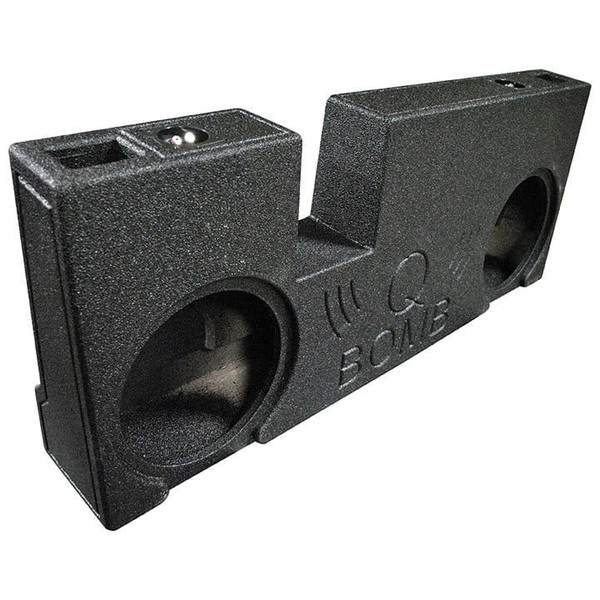 Qpower "Q-Bomb" Toyota Tundra Double Cab '07 - '24 Dual 10" Ported Woofer Enclosure M119-QBTUNDRA07210