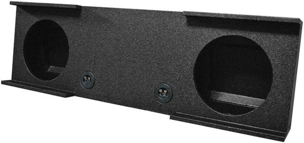 QPower "QBOMB" Chevy/GMC Crew Cab '07-'13 Dual 12" Empty Woofer Box M119-QBGMC1220074DR