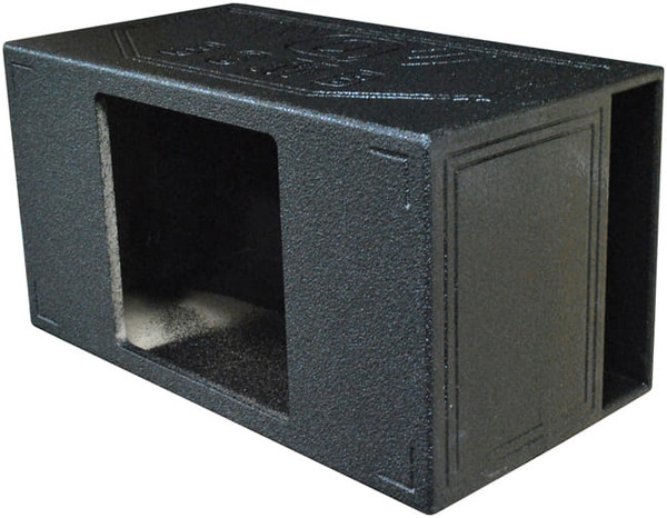Qpower Single 15" Extra Large Vented QBOMB Square Hole M119-QBOMB15VLSINGSQ