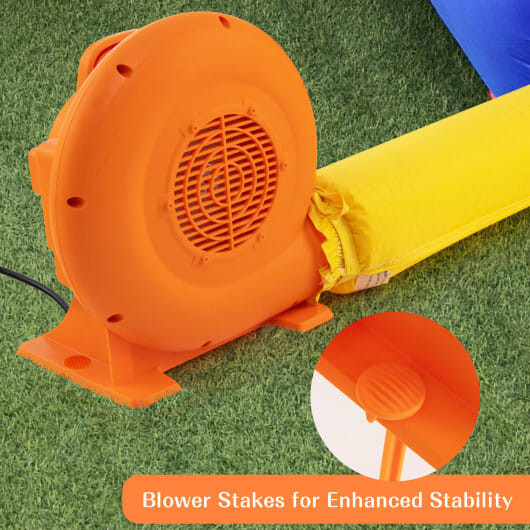 550W Air Blower (0.7HP) for Inflatables with 25 feet Wire and GFCI Plug - Color: Orange D681-ES10150US