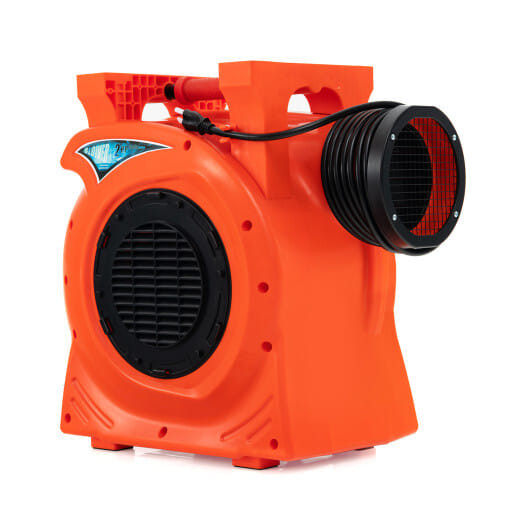 1500W 2 HP Commercial Air Blower for Giant Outdoor Inflatable Bounce House - Color: Orange D681-ES10344US