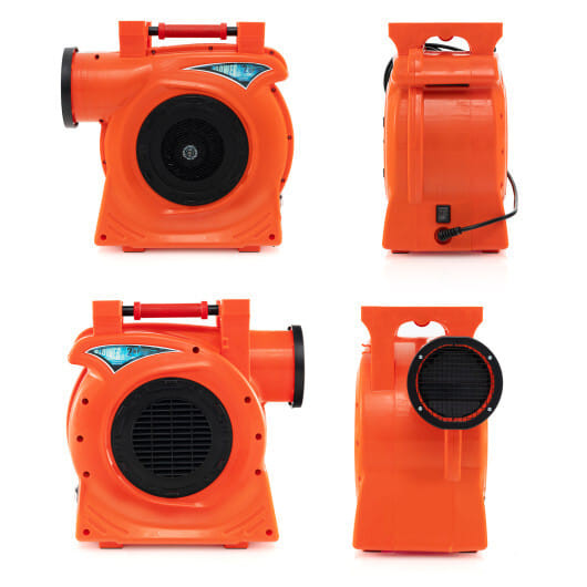 1500W 2 HP Commercial Air Blower for Giant Outdoor Inflatable Bounce House - Color: Orange D681-ES10344US