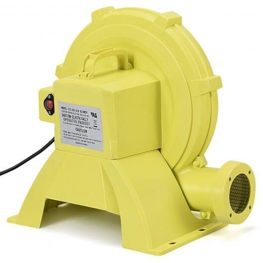950 W 1.25 HP Air Blower Pump Fan for Inflatable Bounce House - Color: Yellow D681-EP24684