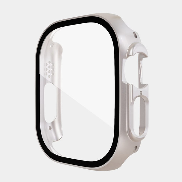 Watch Cover Scratch Proof Protective Case Hollow Frame Screen Protector Compatible For Iwatch Ultra K484-PEL_0NV7H3GK