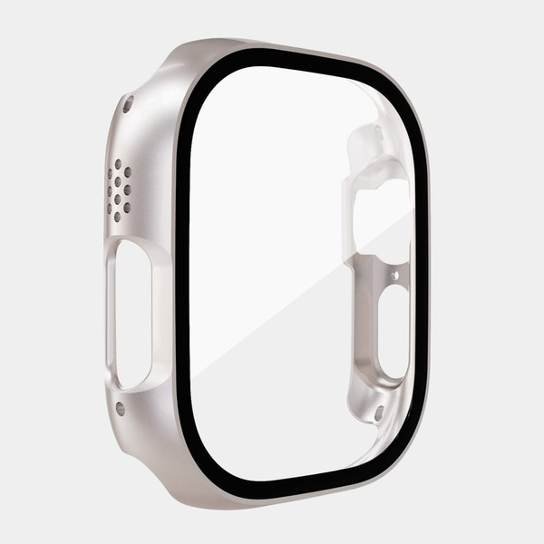 Watch Cover Scratch Proof Protective Case Hollow Frame Screen Protector Compatible For Iwatch Ultra K484-PEL_0NV7H3GK