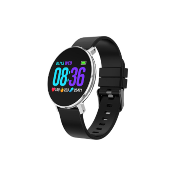 Color: Silver silicone - T5 smart bracelet step heart rate blood pressure blood sleep monitoring re Q119-CJZBNSYD00230-Silver silicone