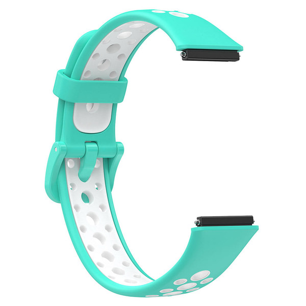Two-color Watch Strap Soft Breathable Contrast Color Replacement Watchband Compatible For Huawei Ba K484-FQZCO_H4MERAPU