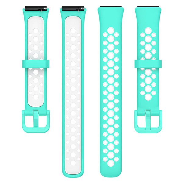 Two-color Watch Strap Soft Breathable Contrast Color Replacement Watchband Compatible For Huawei Ba K484-FQZCO_H4MERAPU