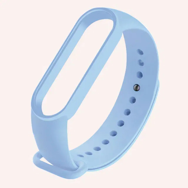 Band Color: White Light Pin, Size: S - Watch Strap for Xiaomi Mi Band 7 6 5 3 4 Wristband Silicone  F640-12000024397048629