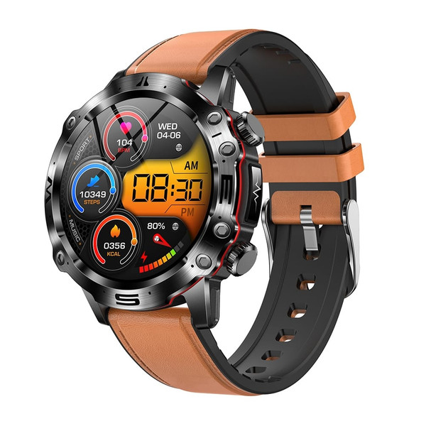 ET482 Smart Watch Answer/Make Calls 1.43 Inch AMOLED Screen IP68 Waterproof Smartwatch Fitness Trac K484-PEL_0RP7RGOZ