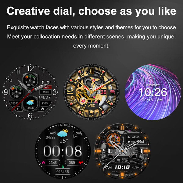 N18 2-in-1 Smart Watch with Earbuds Fitness Tracker Heart Rate Blood Pressure Sleep Monitor Black K484-PEL_0QTO6DAC